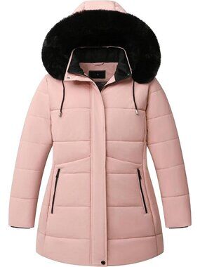 Plus Size Women's Winter Parka Jacket - Warm Down Coat for Cold Weather